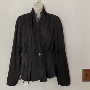 Gothic costume peplum blazer size XXL